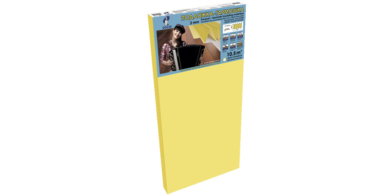 Подложка Листова Желтая 2мм Солид от ООО "А Стиль" Новосибирск