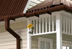 Водосточная система VINILON Кофе (коричневый) от ООО "А Стиль" Новосибирск