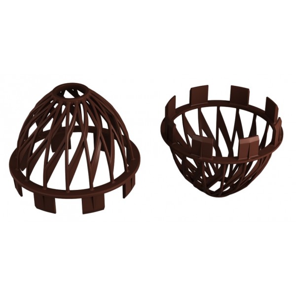 Решетка воронки защитная VINILON цвет Кофе (Коричневый) от ООО "А Стиль" Новосибирск