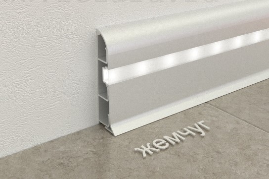 Плинтус с подсветкой Fezard Жемчуг от ООО "А Стиль" Новосибирск