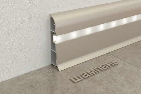 Плинтус с подсветкой Fezard Шампань от ООО "А Стиль" Новосибирск