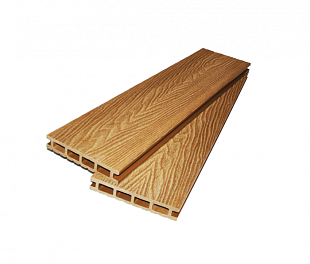 Террасная доска ДПК | ExtraWood | Дуб песочный | Дёкинг | FOREST STRONG 3D BARK STRONG SANDY OAK