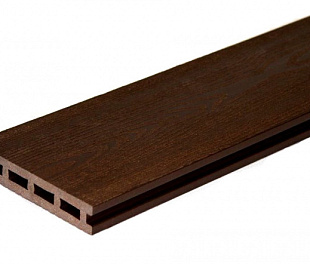 Террасная доска под дерево, Шоколад, KERRAS Standart Wood 25 мм (Декинг ДПК)