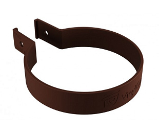 Хомут трубы ПВХ VINILON цвет Кофе (Коричневый)