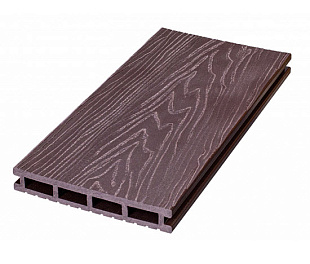 Террасная доска | ДПК | Венге, Шоколад, | 24 мм (Декинг ДПК)